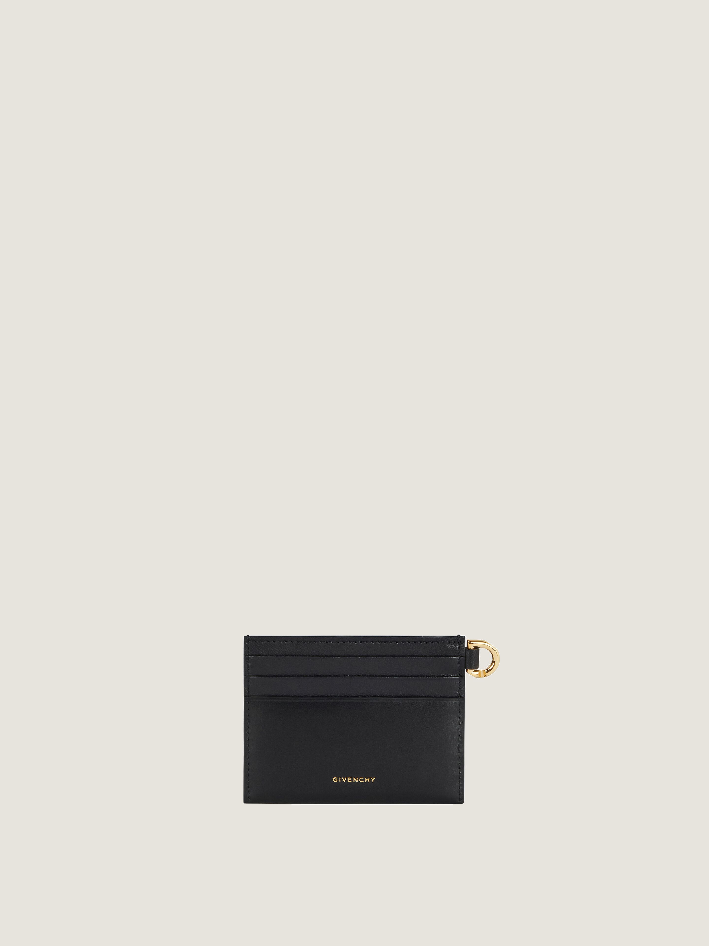 4G Liquid card holder in Box leather